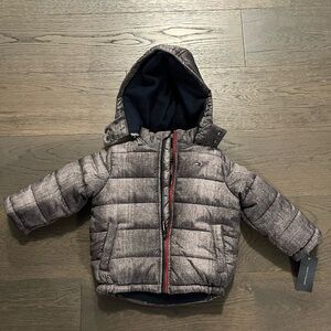 Tommy Hilfiger kids gray winter jacket 24M NWT ret$249